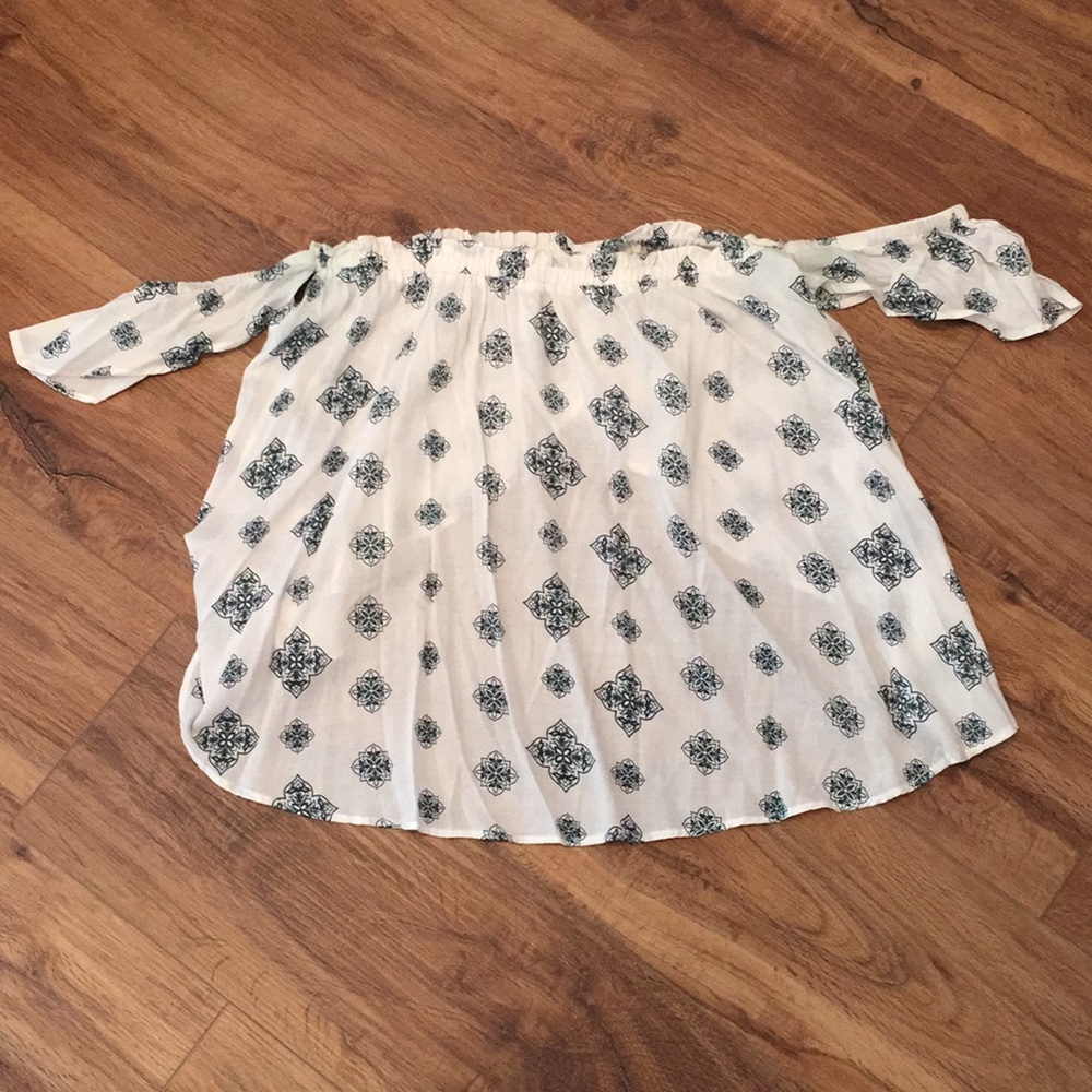 Off the shoulder top